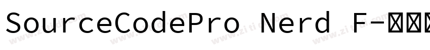 SourceCodePro Nerd F字体转换